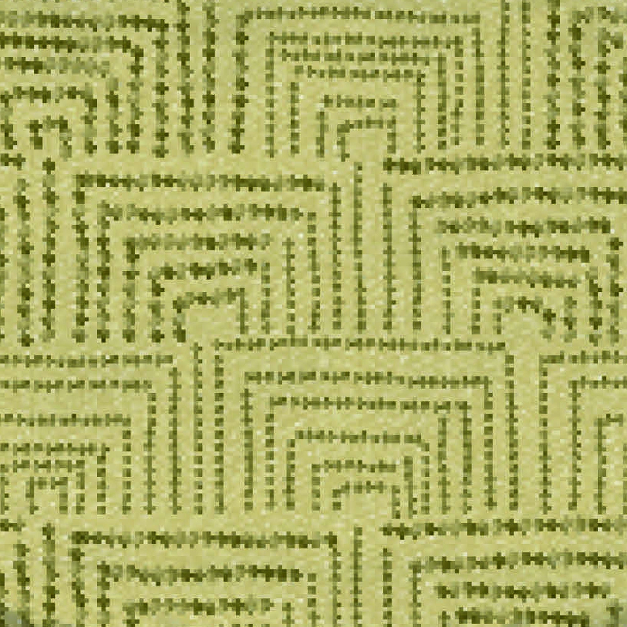 Satin d'Or lakenset Vendome satijnkatoen groen detail