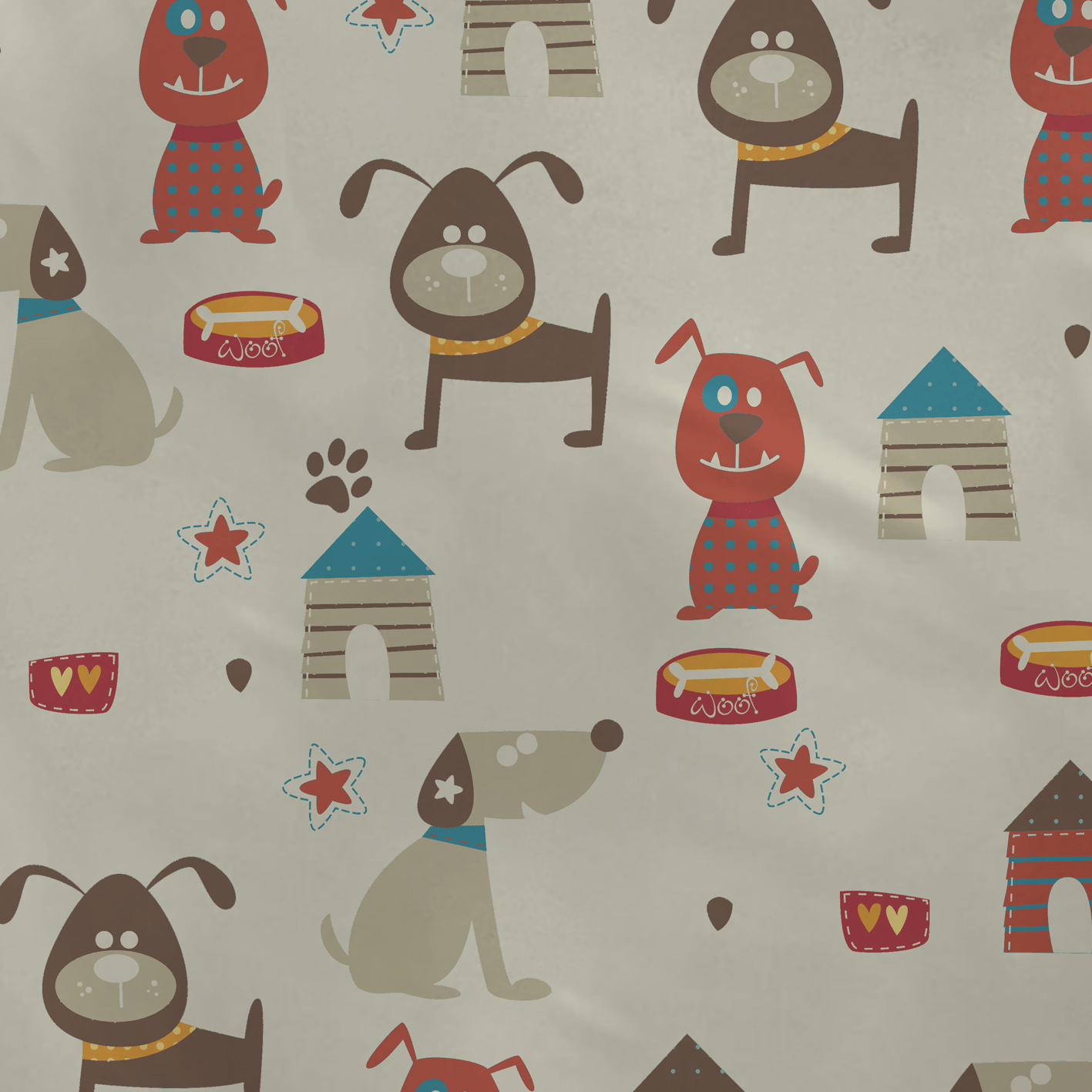 Sleepnight Dekbedovertrek Katoen Dogs