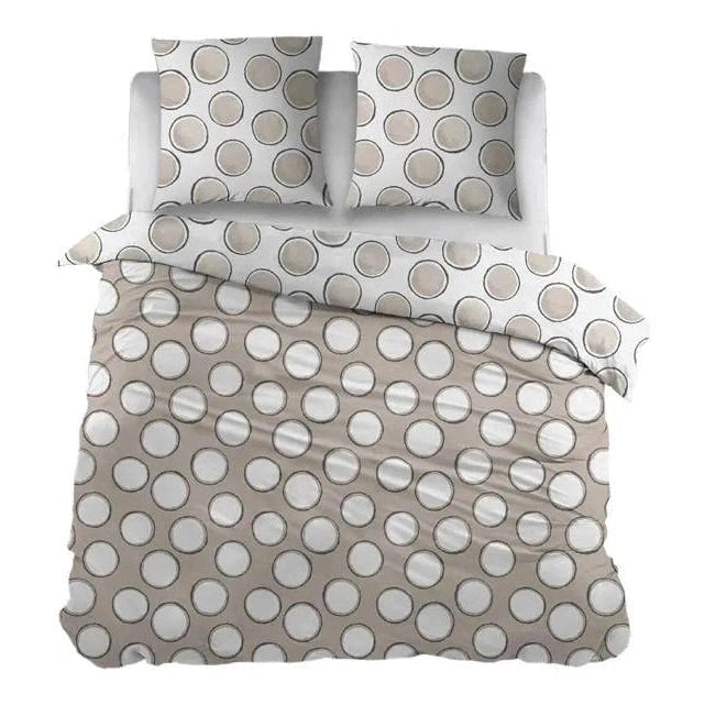 Sleepnight Lakenset Flanel Doris Taupe