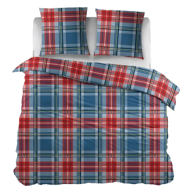 Sleepnight Housse de Couette Flanelle Elien