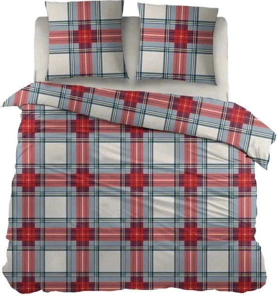 Sleepnight Housse de Couette Flanelle Elies