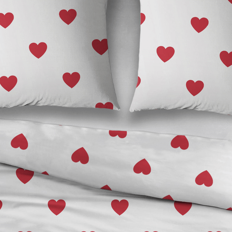 Sleepnight Housse de Couette Flanelle Evi