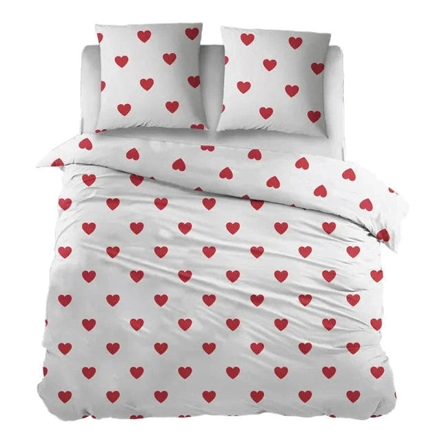 Sleepnight Housse de Couette Flanelle Evi