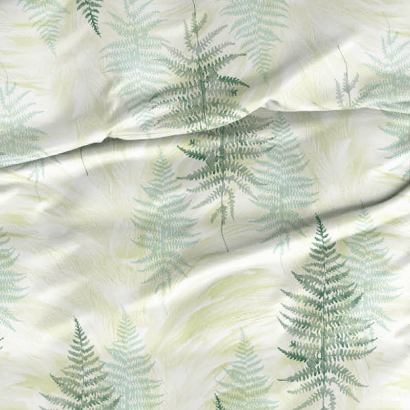 Satin d'Or Dekbedovertrek Satijn Felci Groen