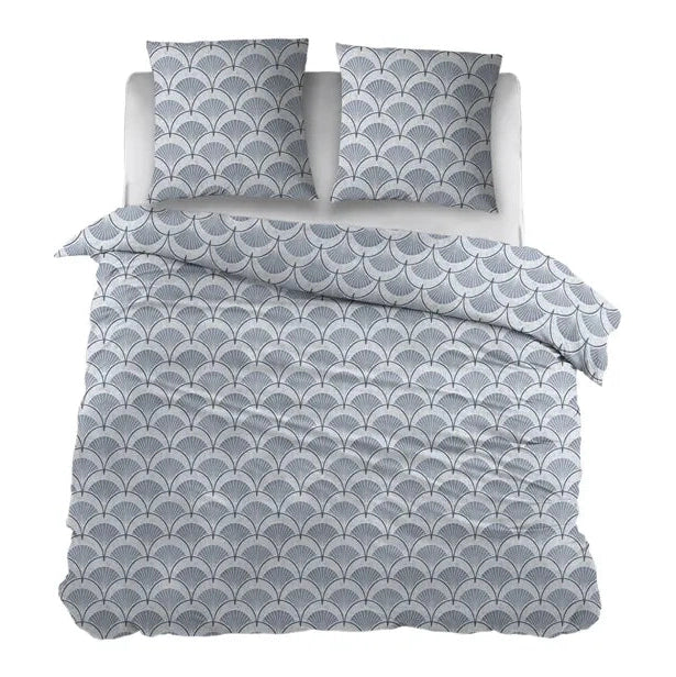 Sleepnight Lakenset Flanel Feline Blauw