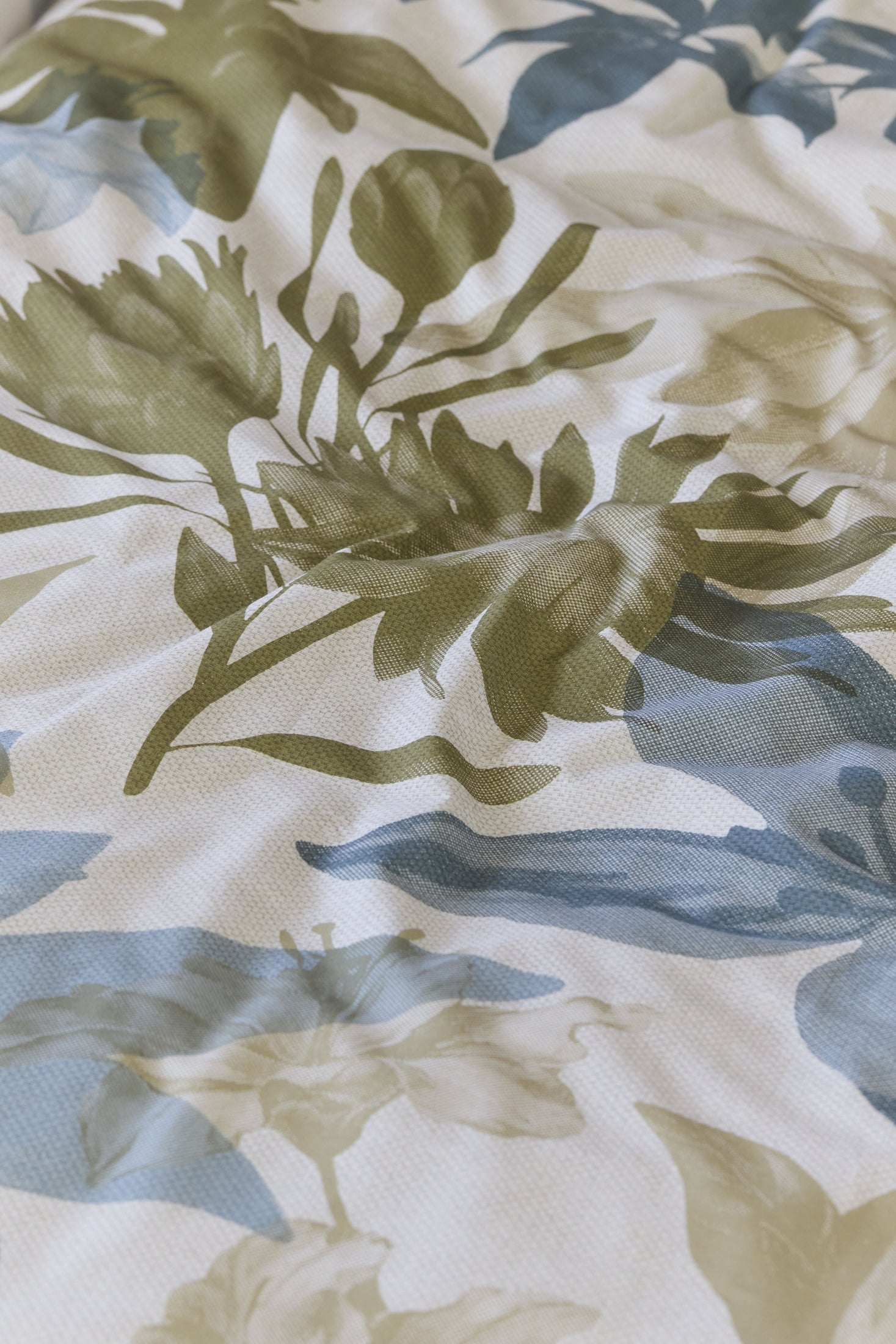 Beddinghouse Dekbedovertrek Katoen Flori - Blauw