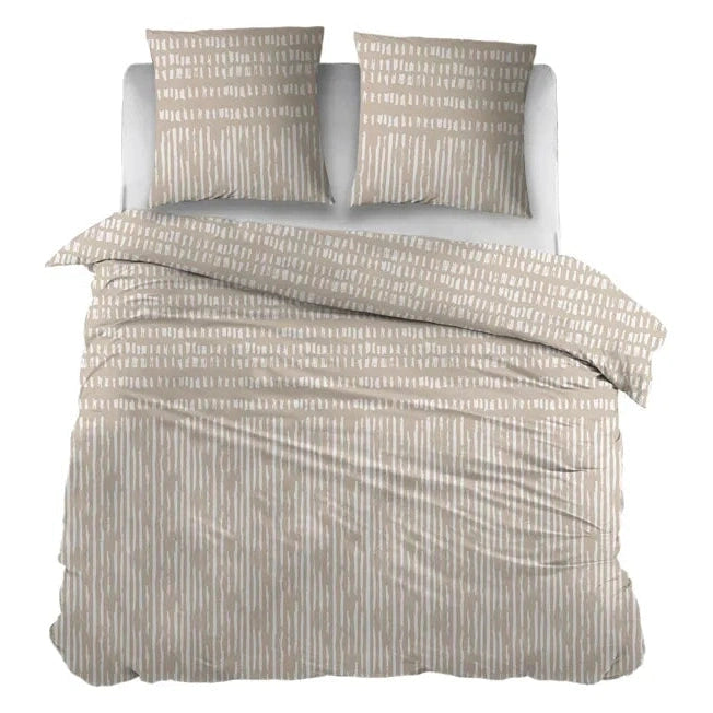 Sleepnight Housse de Couette Flanelle Gita