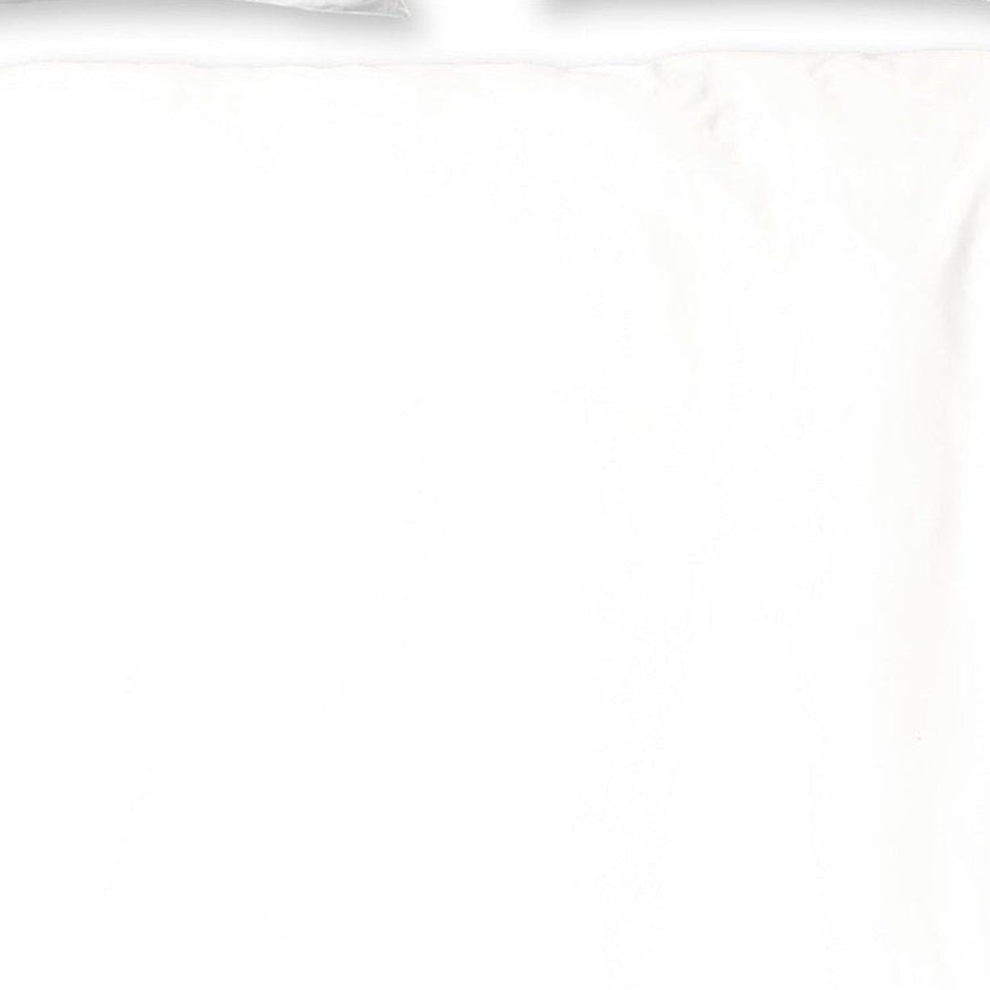 Good Morning dekbedovertrek flanel uni, White
