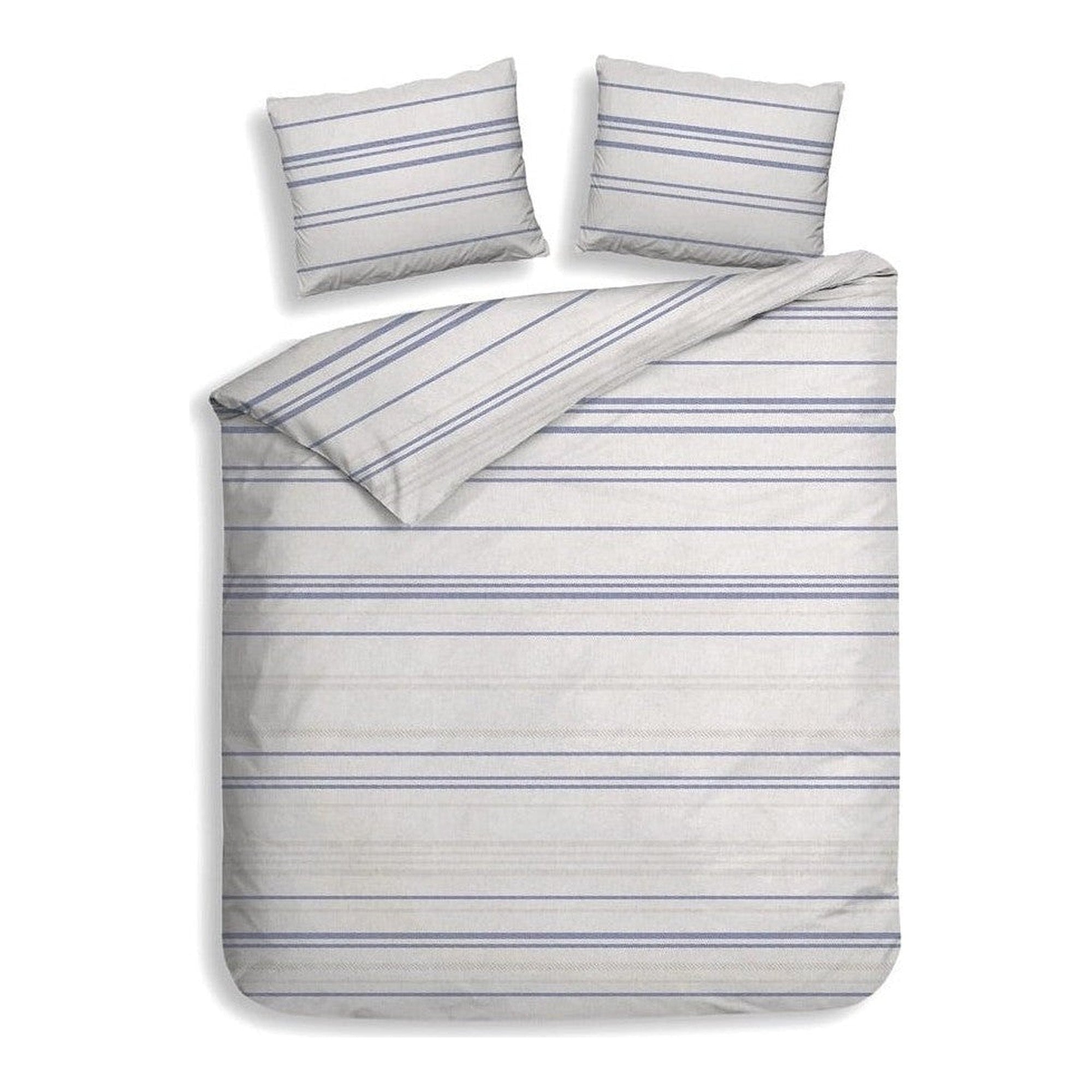 Heckettlane dekbedovertrek flanel Mattia Grey