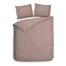Heckettlane dekbedovertrek Diamante Rose Tan katoen-satijn