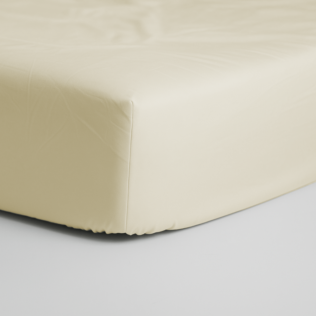 Drap-housse Sleepnight en coton 30 cm Ivoire