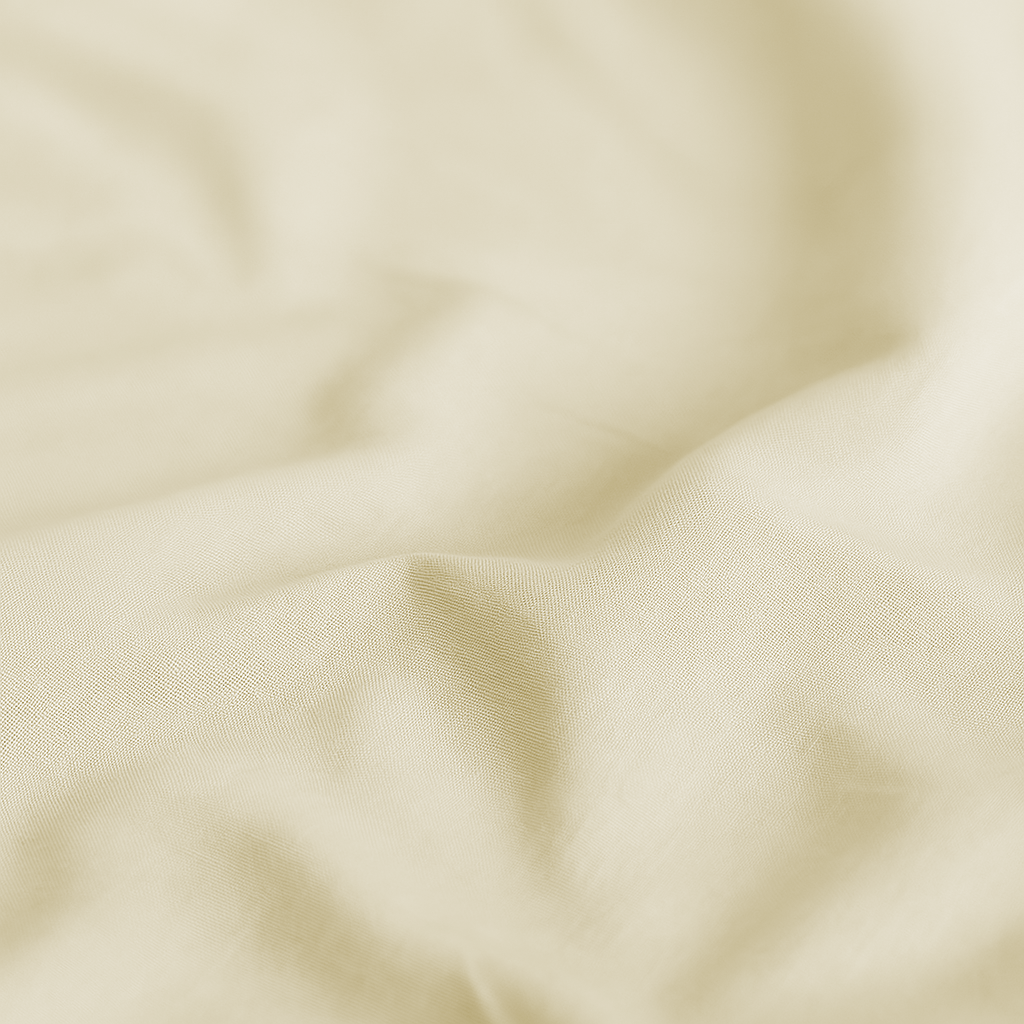 Drap-housse Sleepnight en coton 40 cm Ivoire