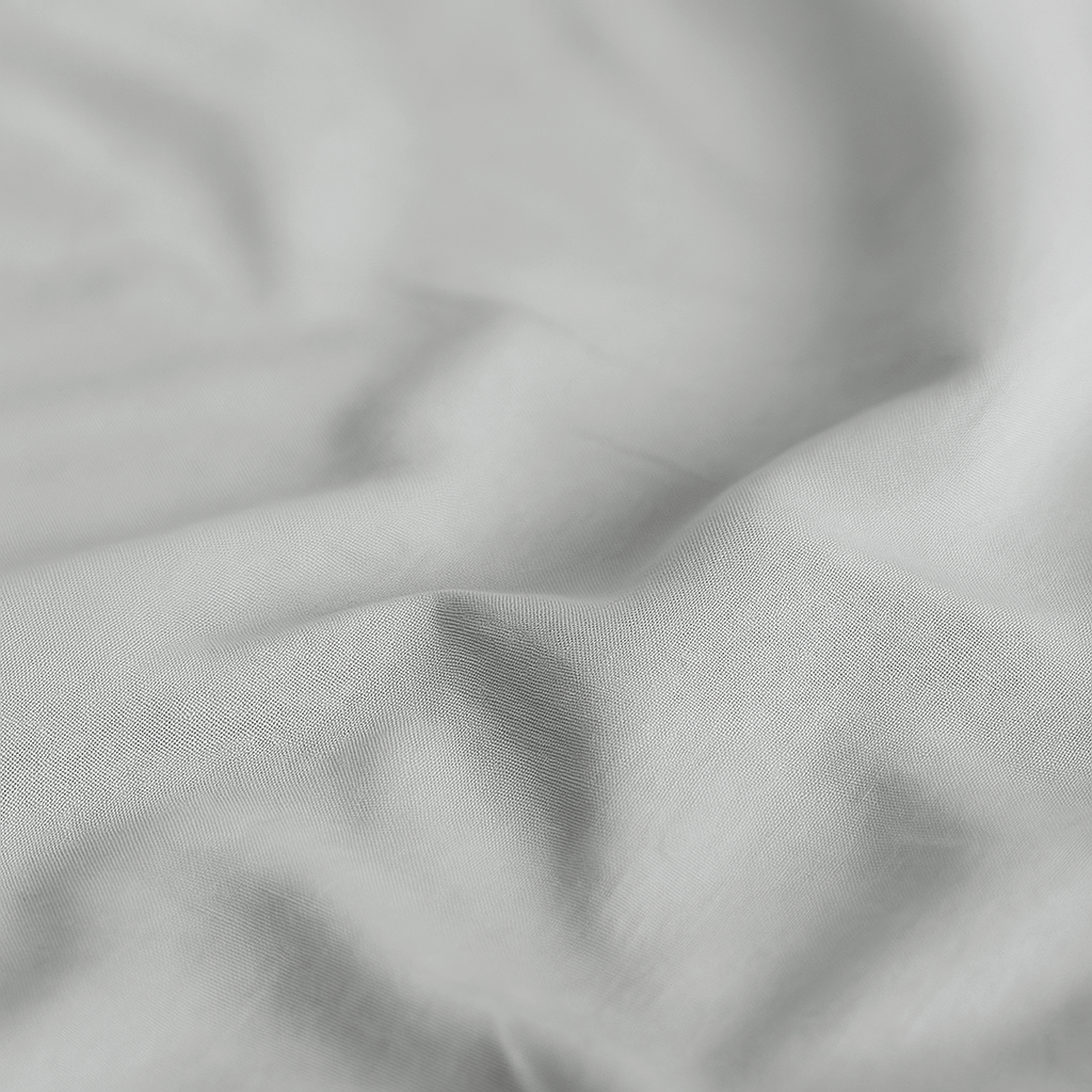 Drap-housse Sleepnight en coton 40 cm Gris