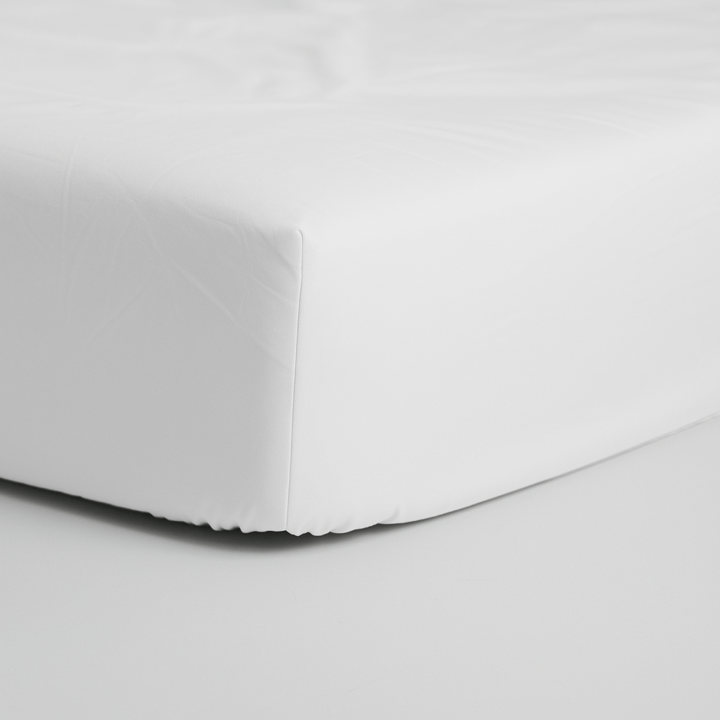 Drap-housse Sleepnight en coton 30 cm Blanc