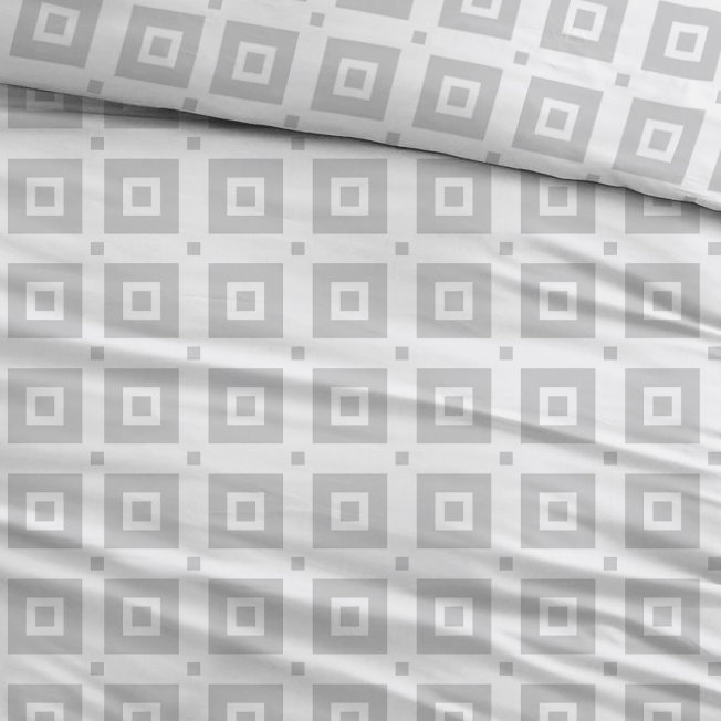 Sleepnight Lakenset Flanel Ilse Grijs