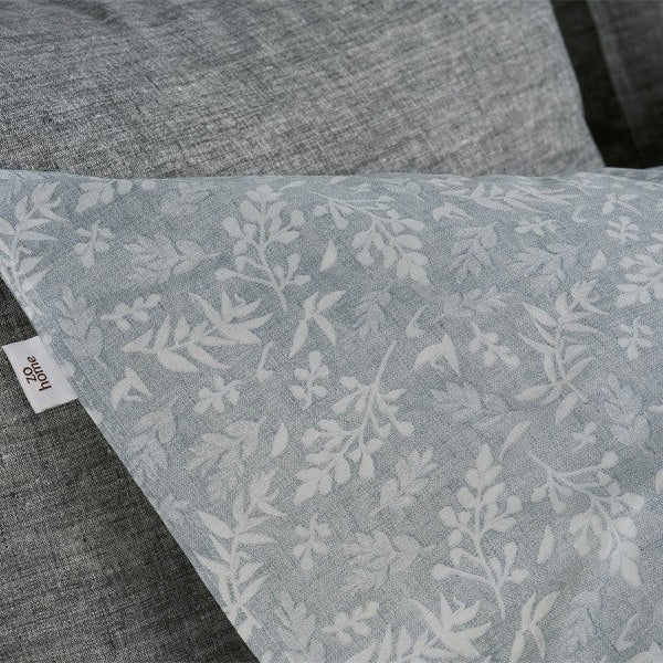 Housse de couette Zo Home en coton Petali di Lino Denim