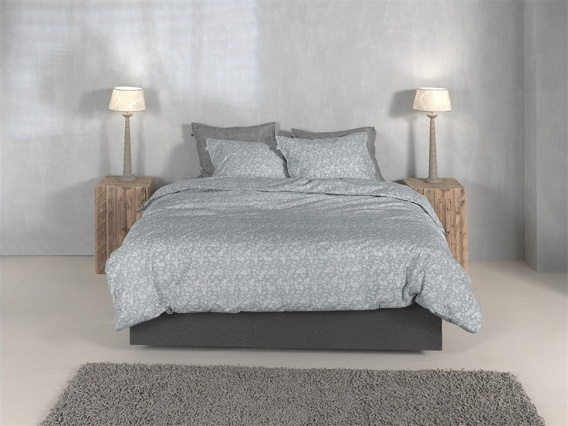 Housse de couette Zo Home en coton Petali di Lino Denim