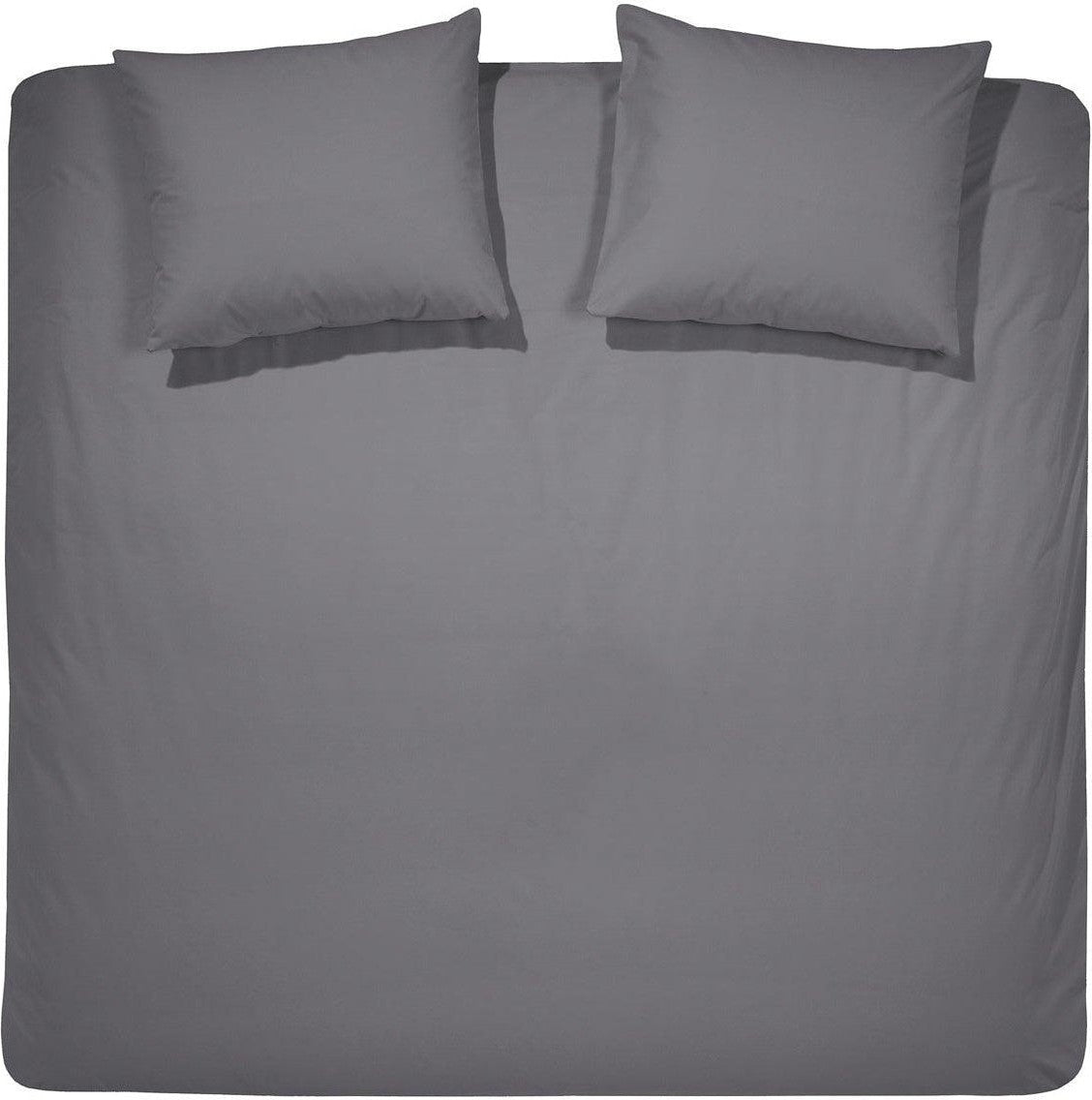 Dekbedovertrek Katoen Weekend Anthracite - Bedtextielonline.be