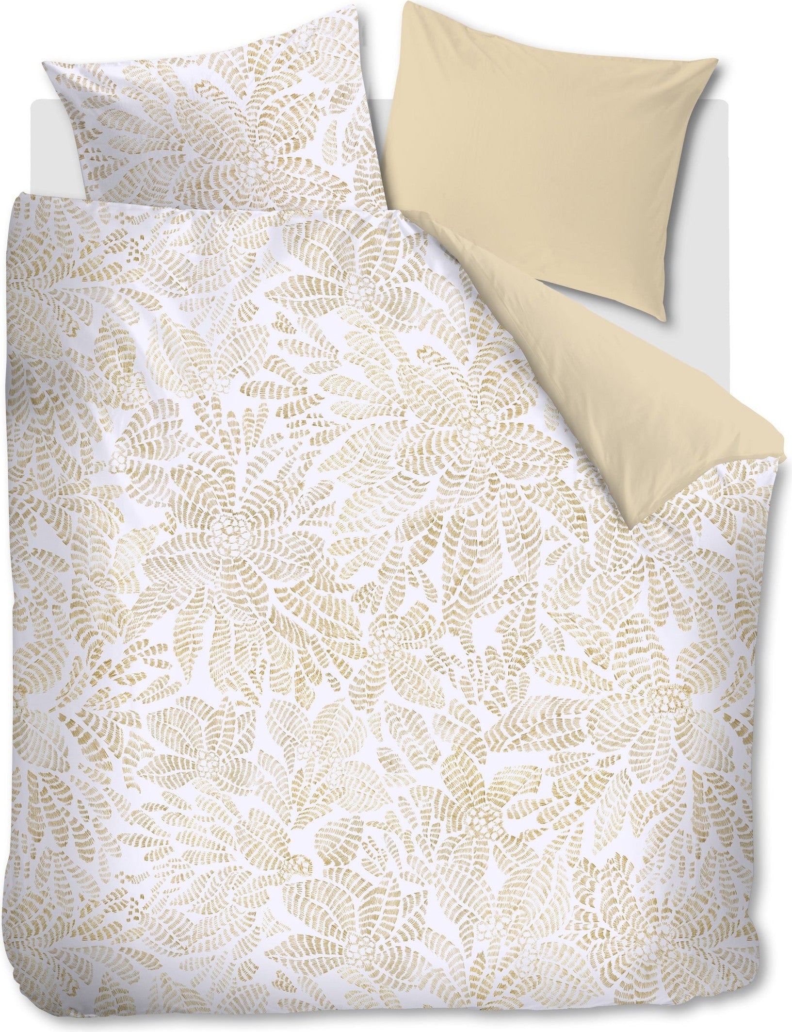 Beddinghouse Dekbedovertrek Satijn Indy - Naturel