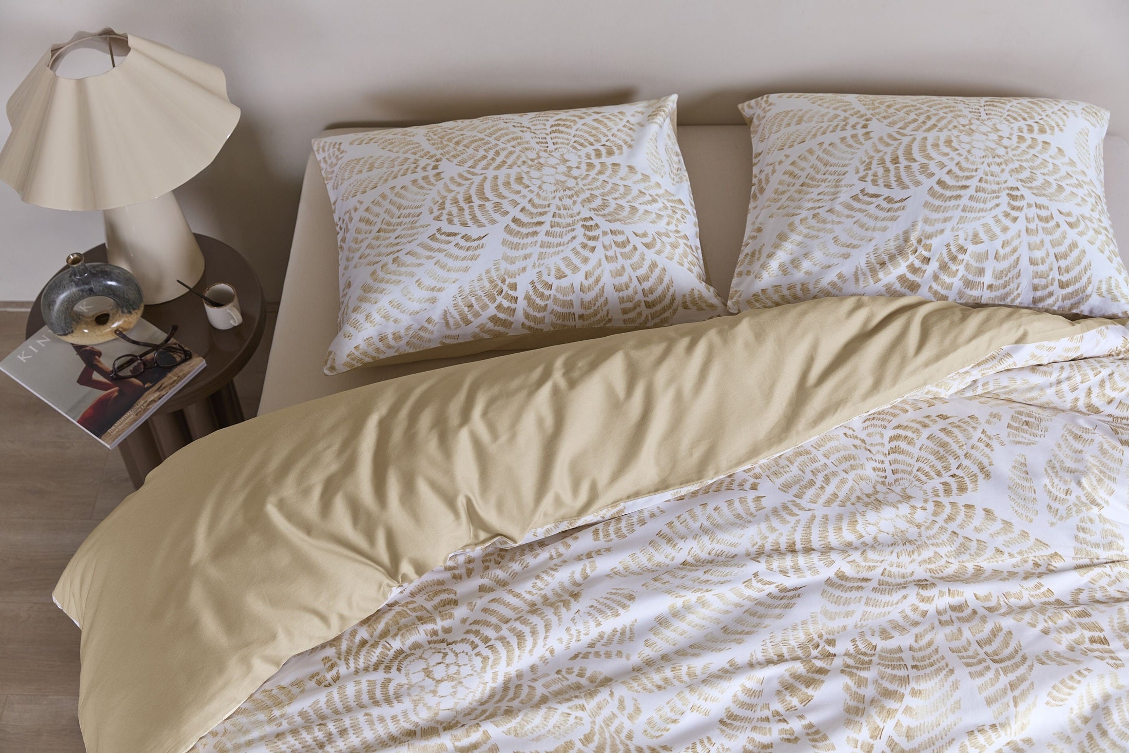 Beddinghouse Dekbedovertrek Satijn Indy - Naturel