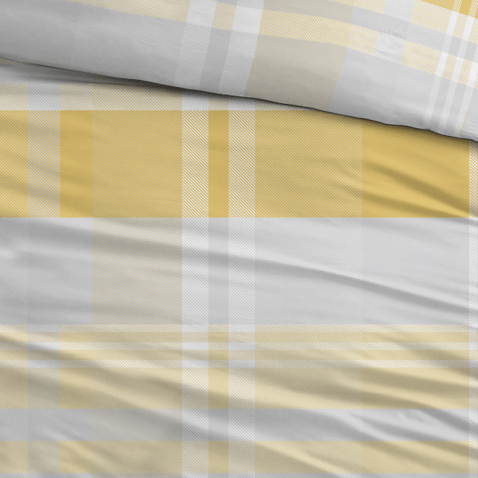 Sleepnight Lakenset Flanel Ineke Geel