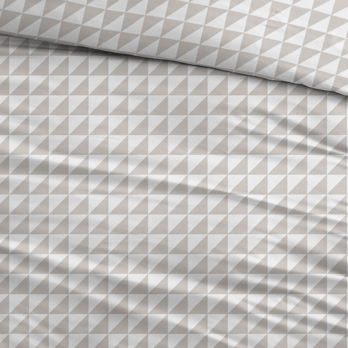 Sleepnight Dekbedovertrek Flanel Irina Beige