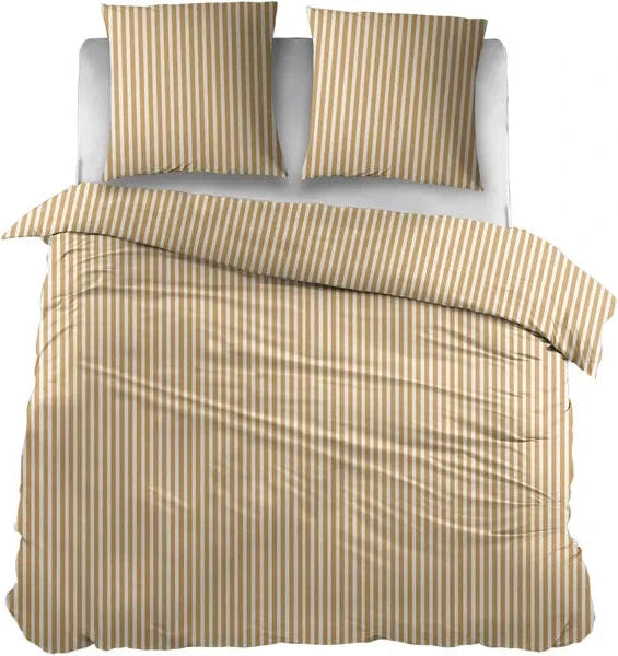 Sleepnight Dekbedovertrek Flanel Iris Geel