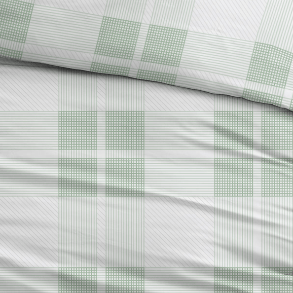 Sleepnight Lakenset Flanel Isabel Groen