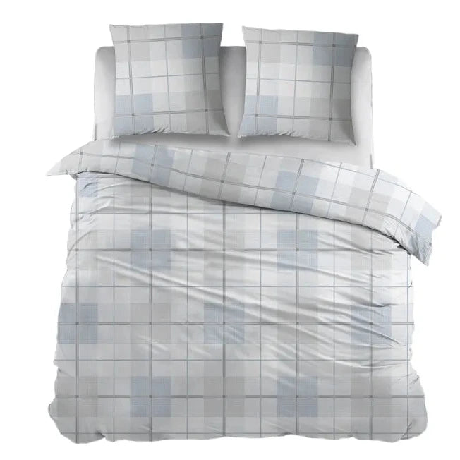 Sleepnight Lakenset Flanel Ivy Blauw