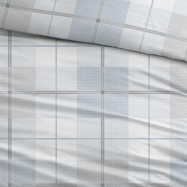 Sleepnight Lakenset Flanel Ivy Blauw