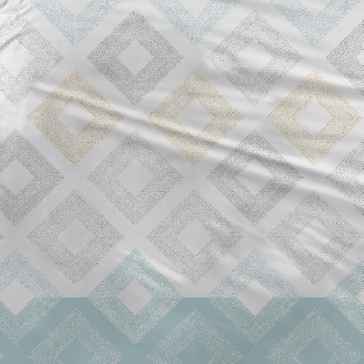 Housse de couette Sleepnight Coton Keet - Gris