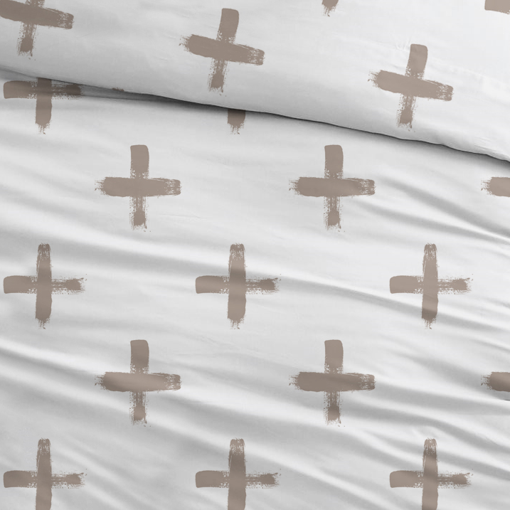 Sleepnight Lakenset Katoen Kely - Taupe
