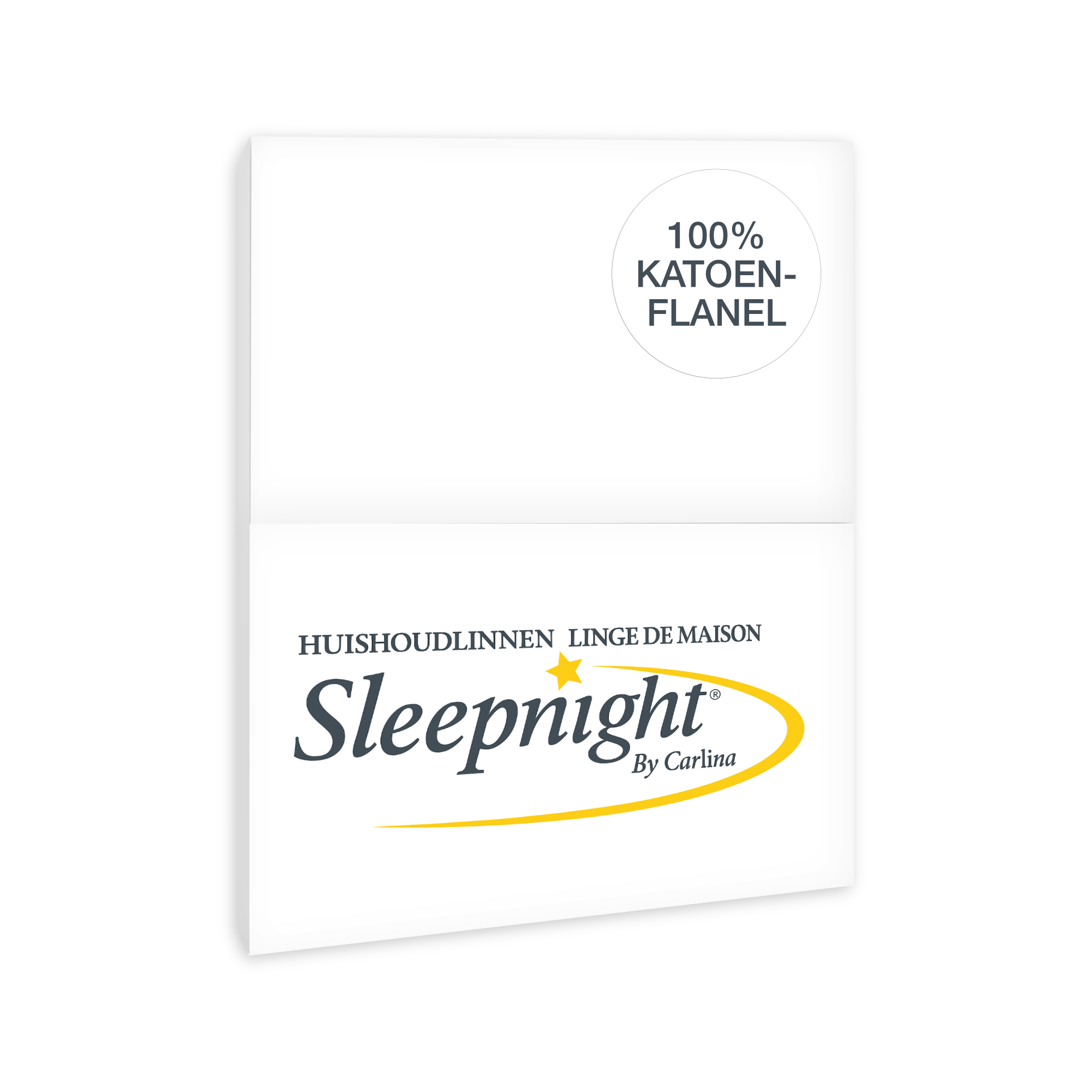 Sleepnight Kussensloop Flanel Wit