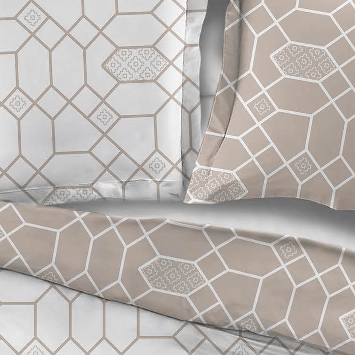 Sleepnight Housse de Couette Flanelle Lieven