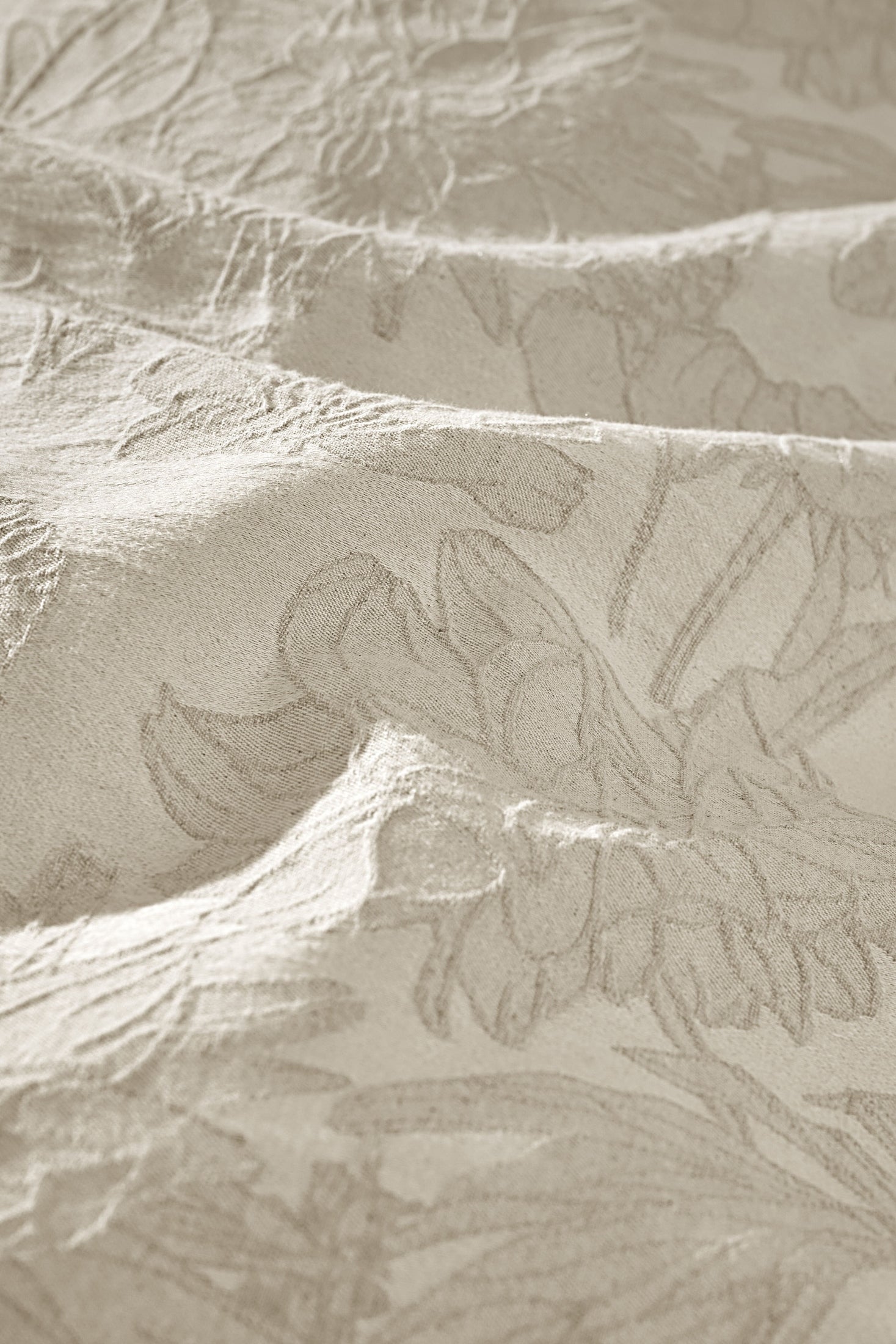 Beddinghouse Dekbedovertrek Katoen/Linnen Linn - Naturel