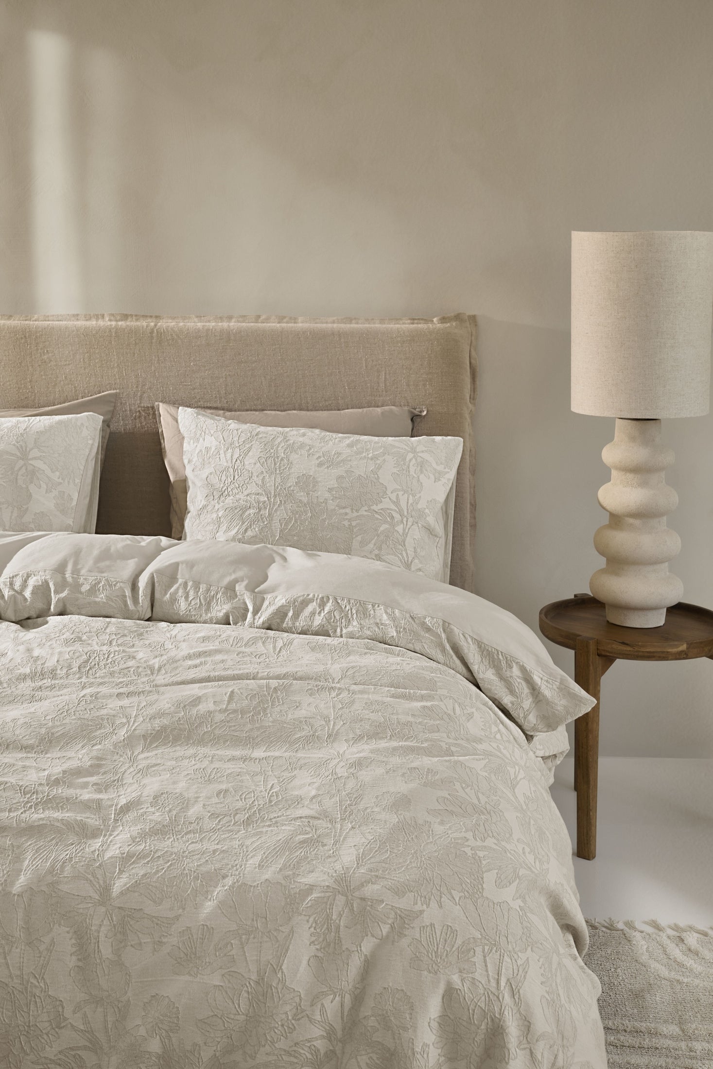 Beddinghouse Dekbedovertrek Katoen/Linnen Linn - Naturel