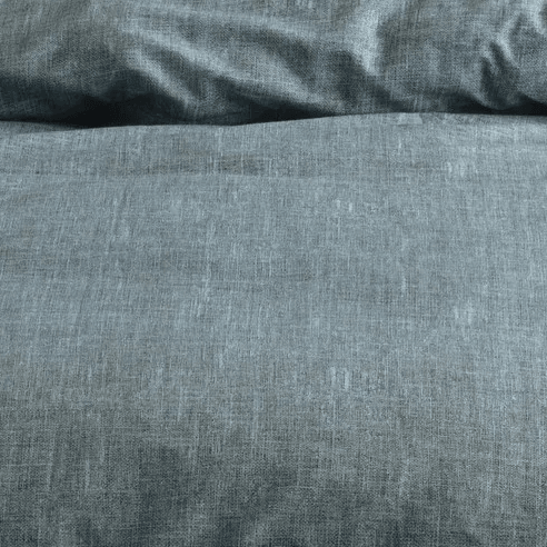 Dekbedovertrek Katoen Lyn Petrol - Bedtextielonline.be