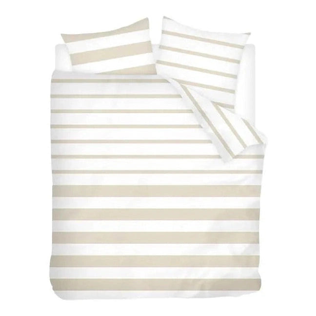 Sleepnight Housse de Couette Coton Mandy Beige