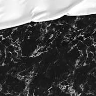 Satin d'Or Dekbedovertrek Satijn Marble Zwart