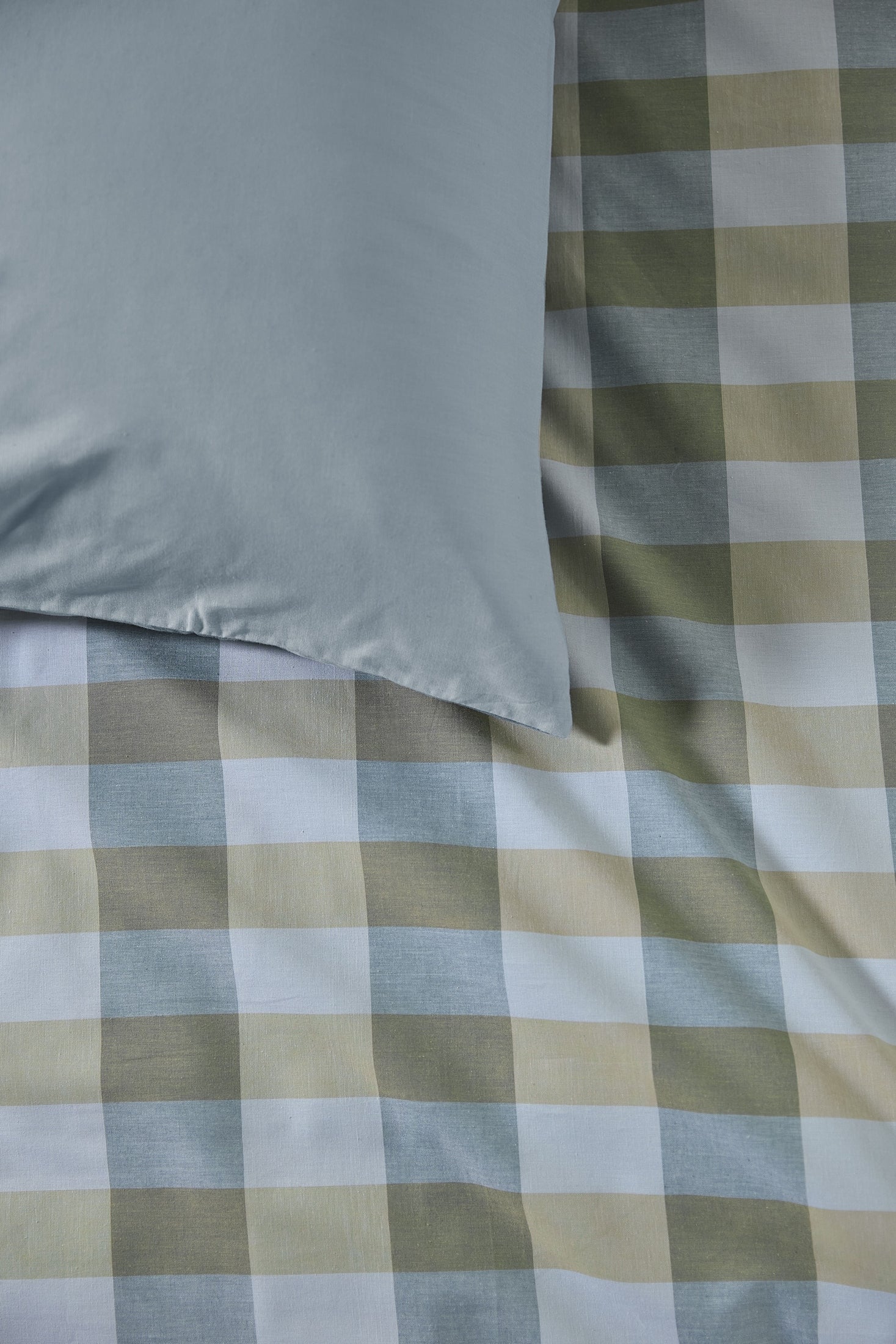 Beddinghouse Dekbedovertrek Katoen Marre - Blauw Groen