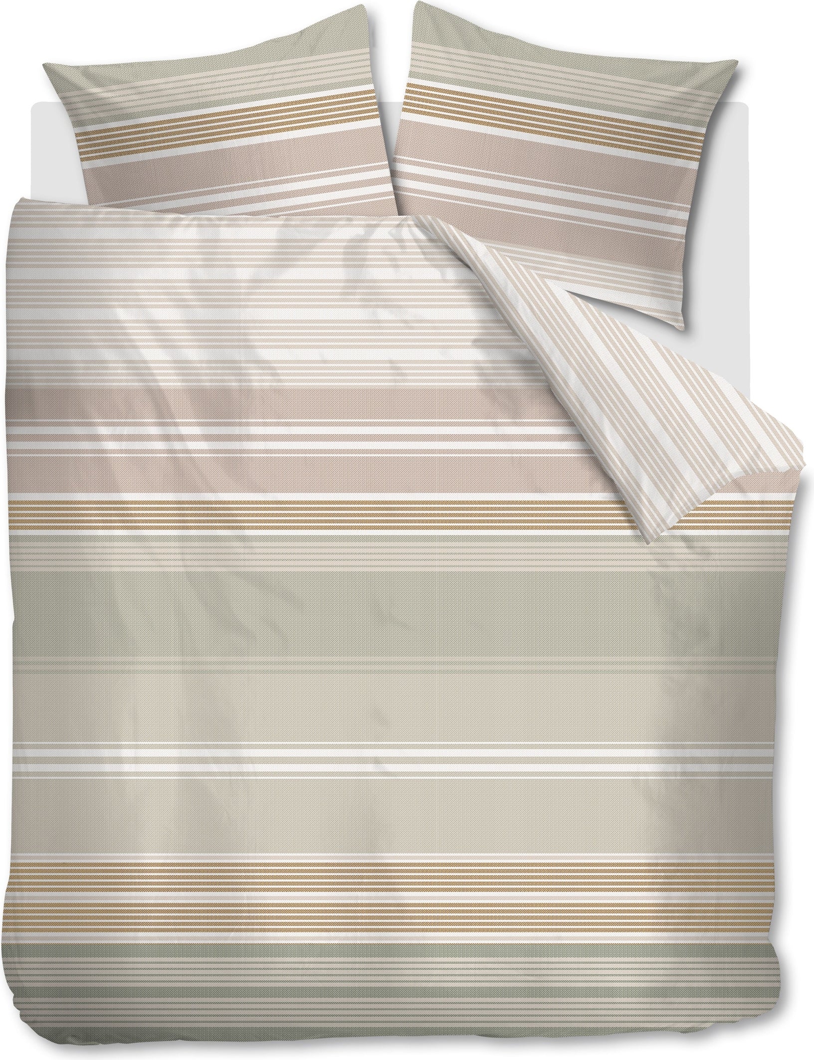 Ariadne at Home Dekbedovertrek Katoen Mellow - Terra