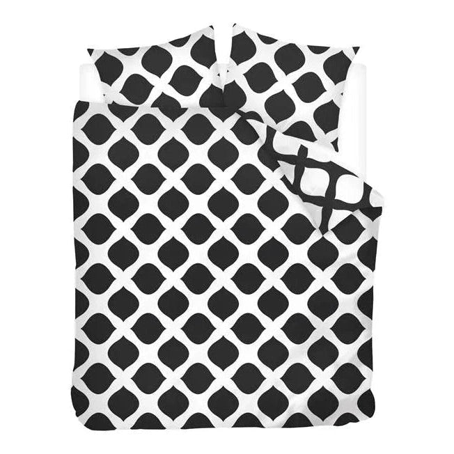 Sleepnight Housse de Couette Coton Mia Anthracite