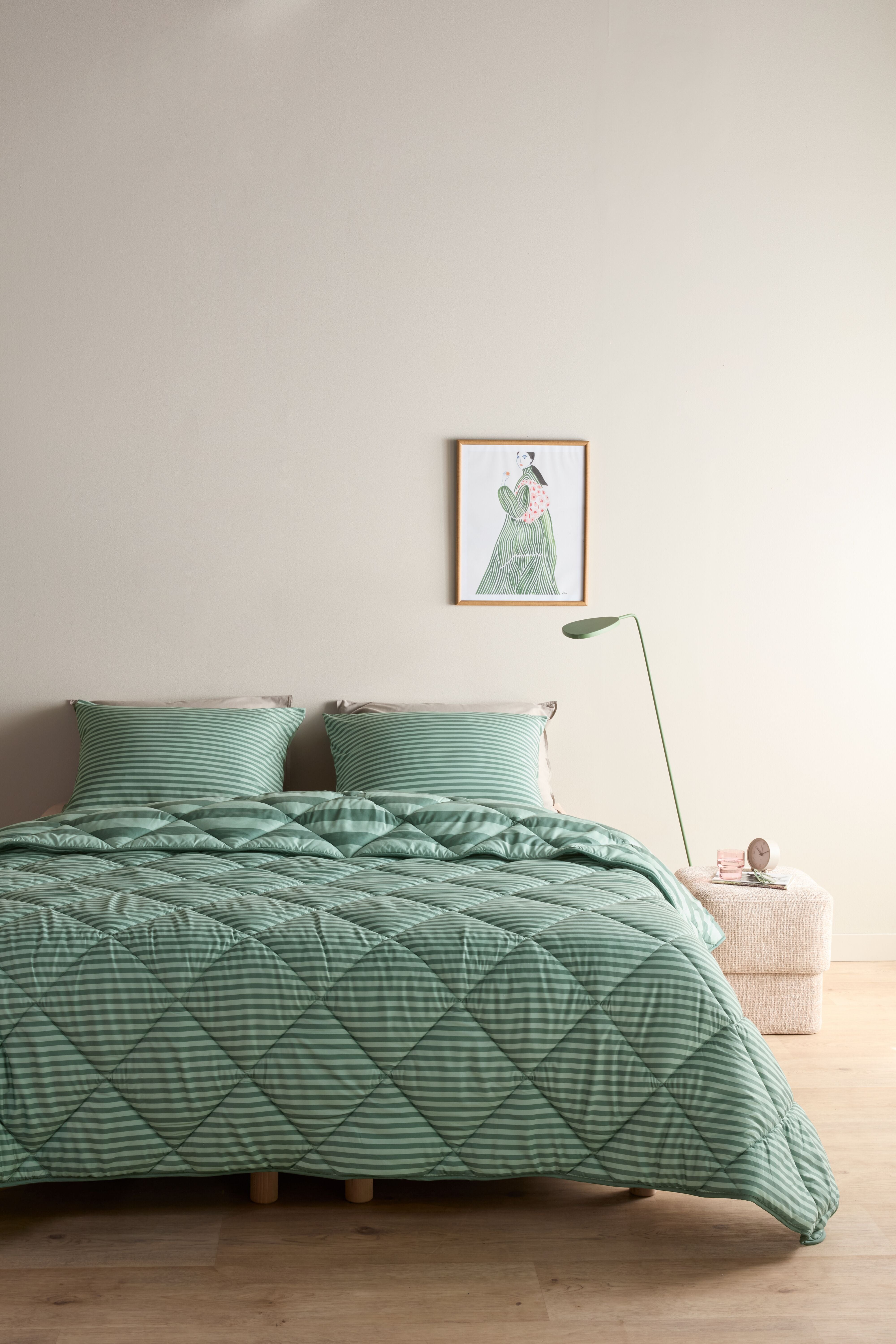 Ambiante Lazy Dekbed Ohana Groen