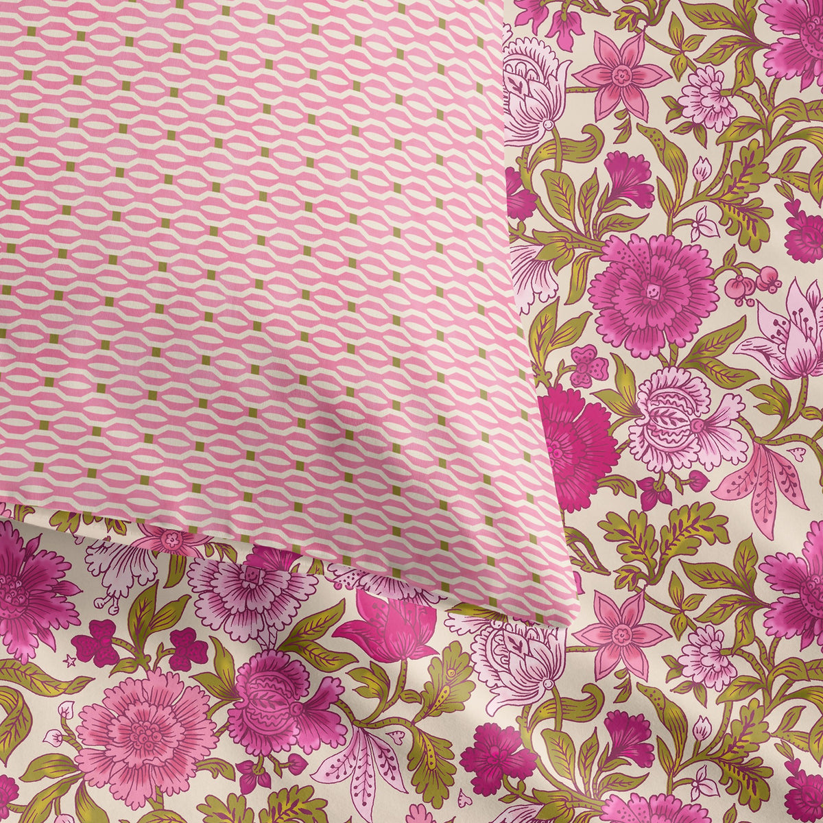 Oilily Dekbedovertrek Satijn Emerly Multi