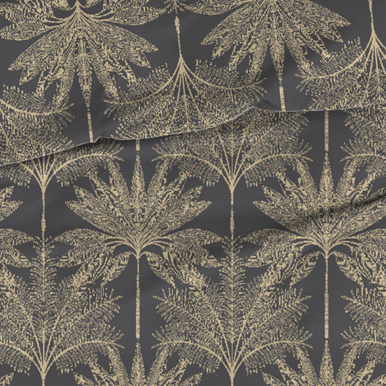 Satin d'Or Dekbedovertrek Satijn Palmyra Antra