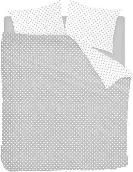 Ensemble de Draps Sleepnight Coton Pierrot Gris
