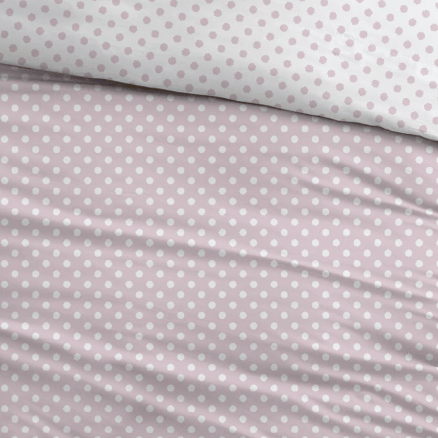 Parure de Draps Sleepnight Coton Pierrot Rose