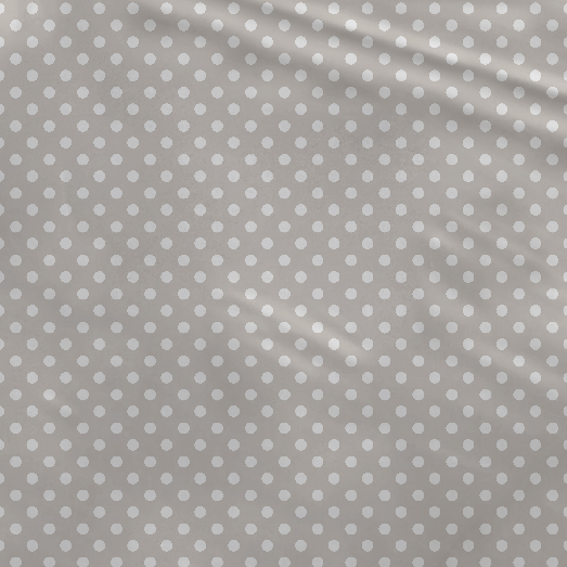 Sleepnight Housse de Couette Flanelle Pierrot Taupe