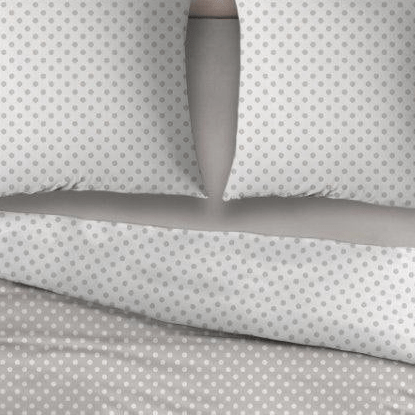 Ensemble de Draps Sleepnight Coton Pierrot Taupe