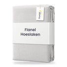 Sleepnight Hoeslaken Flanel 30 cm Grijs - verpakking